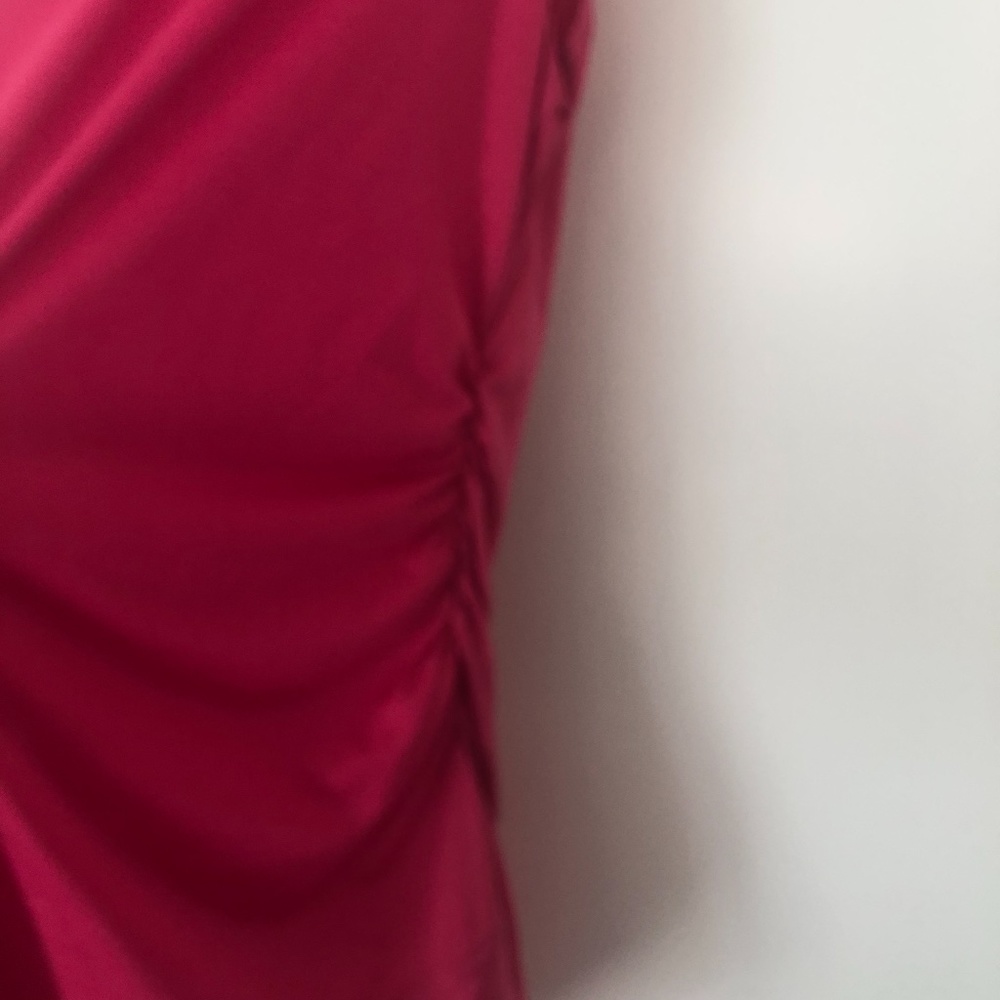 Pink Ruched Tank Dress - Picture 2 of 2